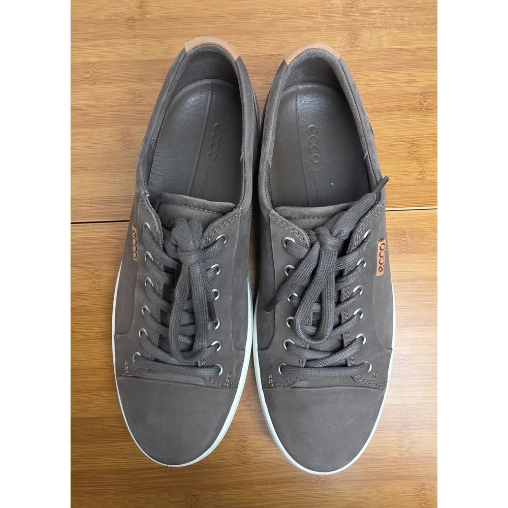 ECCO Men's Soft EU 43 9-9.5 Leather Sneaker